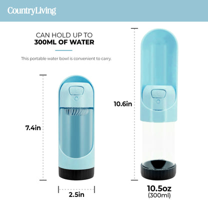 Portable Dog Water Bottle with Charcoal Filter