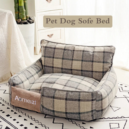 Dog Bed | Sofa - Reversable, Removable, Washable Cover