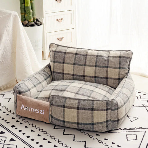 Dog Bed | Sofa - Reversable, Removable, Washable Cover