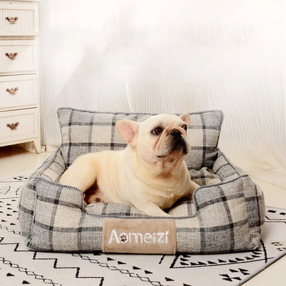 Dog Bed | Sofa - Reversable, Removable, Washable Cover